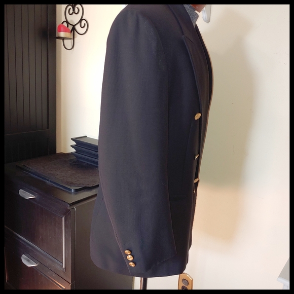Black Garrison Park Suit Jacket - Picture 4 of 12